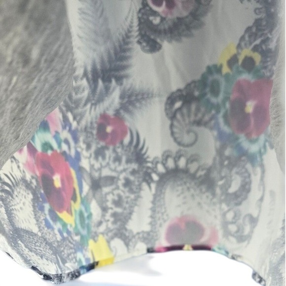 ZARA W B Collection Floral Print Sleeveless Tank Top Womens Size M - Picture 7 of 7